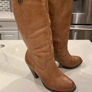 Aldo leather cowboy boot